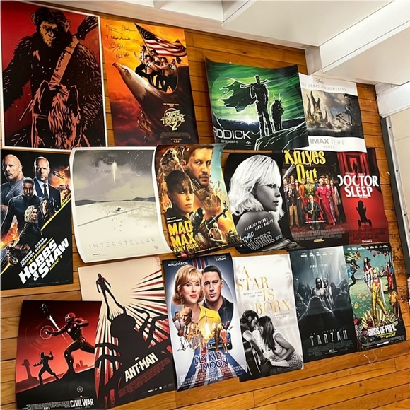 Marvel Accessories Film Posters Batch Of 35 Iron Man Mar Vel Apes